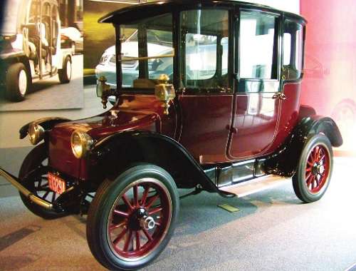 A Detroit Electric car from 1914