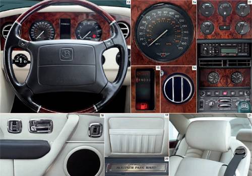 Bentley Continental R 1991-2003 interior B