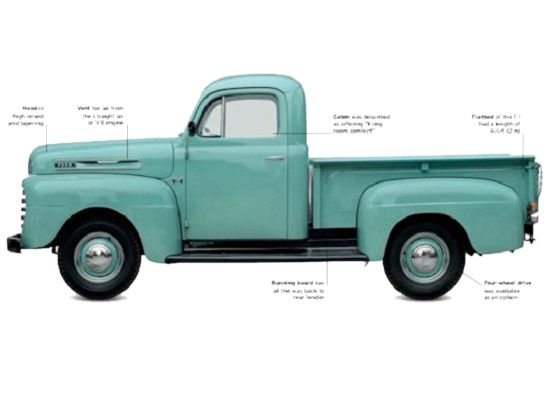 Ford F1 1948-52 specification