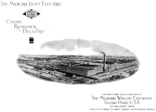 The Milburn Light Electric factory in Toledo