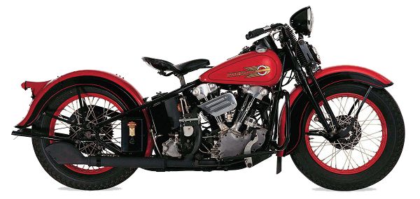 HARLEY-DAVIDSON 61EL Knucklehead side view