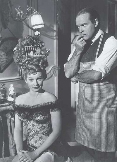 Lucille Ball and Bob Hope in Fancy Pants 1950