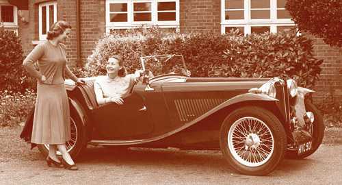 MG TC Midget 1945